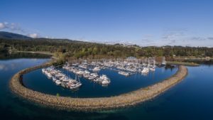 Drone Photography - John Wayne Marina, Sequim Washington