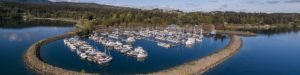 Drone Photography - John Wayne Marina, Sequim Washington