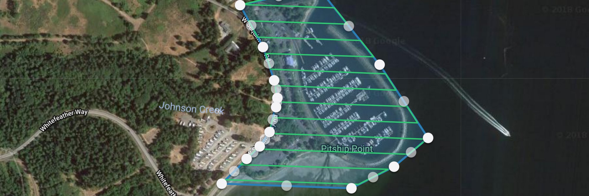 Autonomous Mission Planning - Drone Aerial Photography, Washington