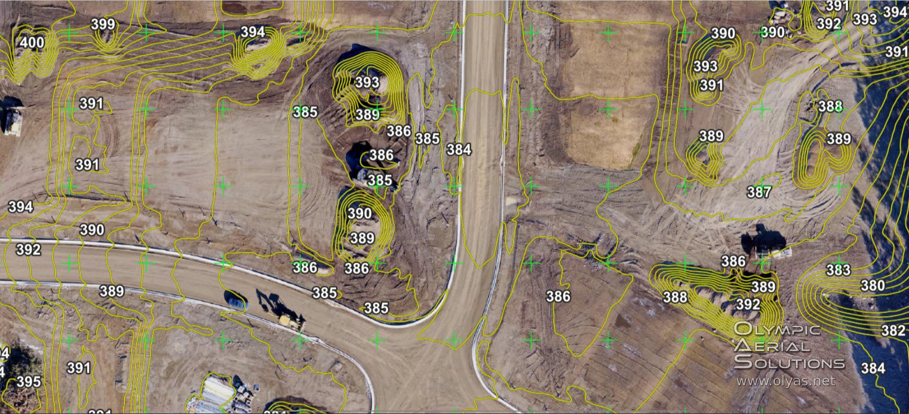 Drone mapping deliverables in Kitsap county, Washington